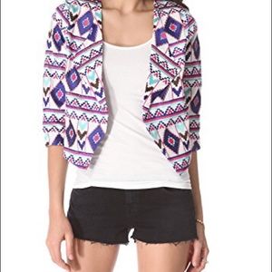 Rory Beca Aztec Embroidered Jacket